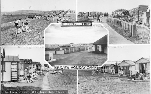 Photo of Swalecliffe, Seaview Holiday Camp Composite c.1955