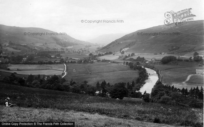 Photo of Swaledale, From Whitaside Moor 1924