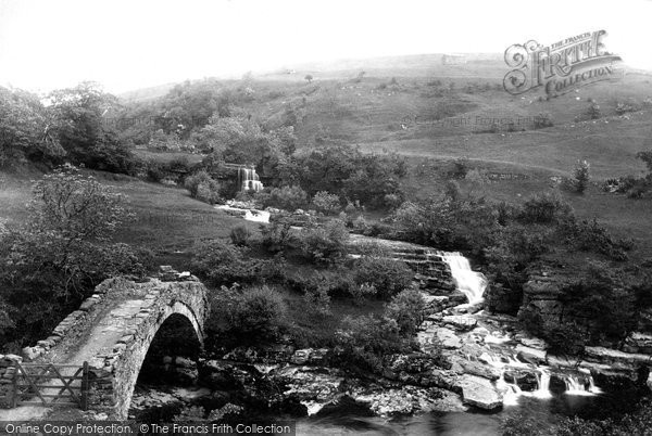 Photo of Swaledale, Keasdon Bridge And Higher Fall 1896