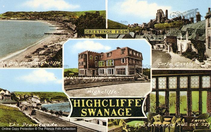 Photo of Swanage, Composite c.1960