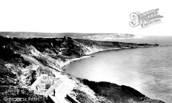 From Durlston Castle 1892, Swanage