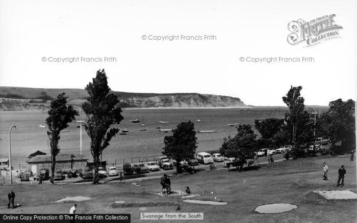 Photo of Swanage, From The South c.1955