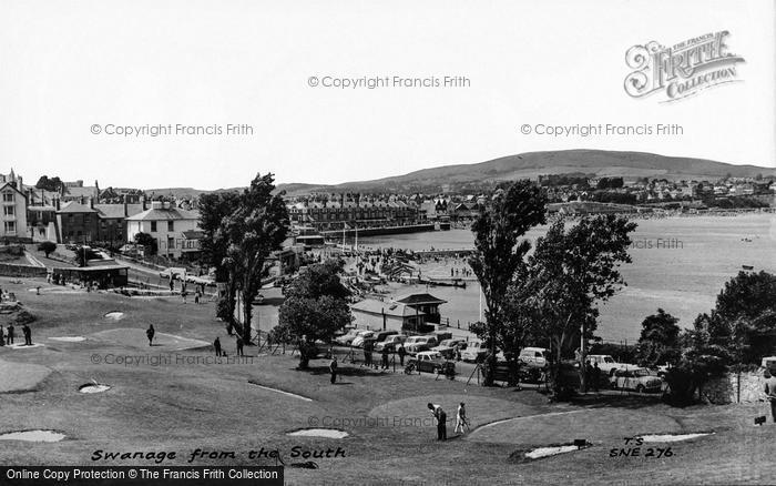 Photo of Swanage, From The South c.1960
