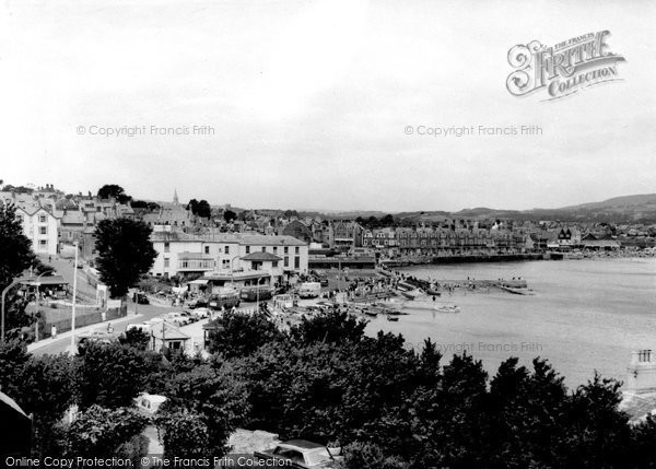 Photo of Swanage, From The West c.1960