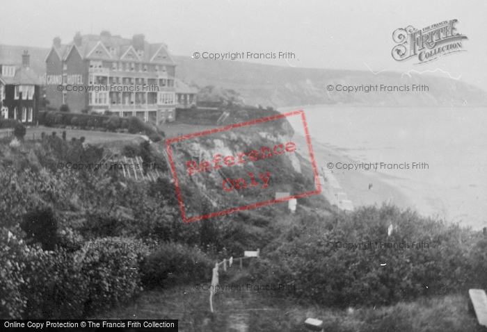 Photo of Swanage, Grand Hotel 1918