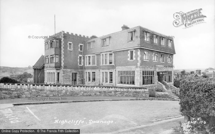 Photo of Swanage, Highcliffe c.1950