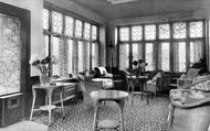 Highcliffe, Entrance Lounge c.1960, Swanage