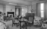 Highcliffe, Main Lounge c.1960, Swanage