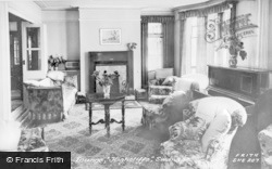 Highcliffe, The Lounge c.1955, Swanage