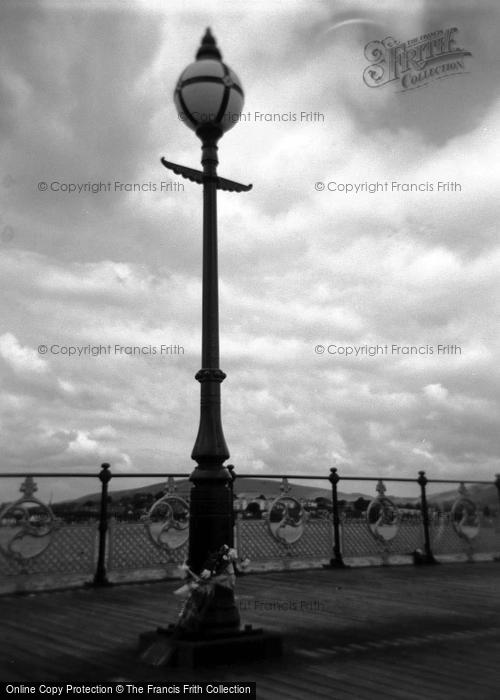 Photo of Swanage, Lamp Post On The Seafront 2007