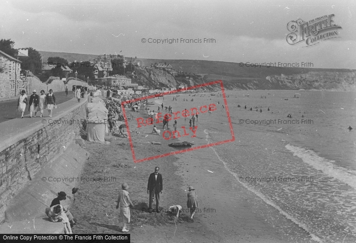 Photo of Swanage, Looking North 1925