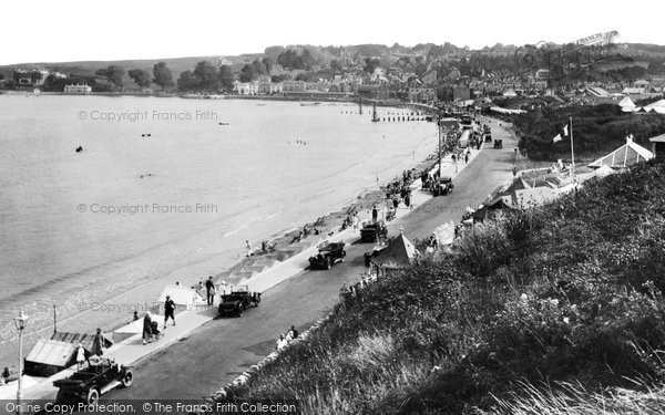 Photo of Swanage, Looking South 1925