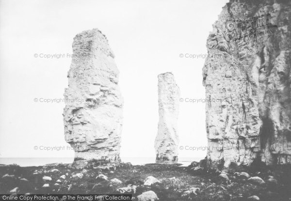 Photo of Swanage, Old Harry Rocks 1890