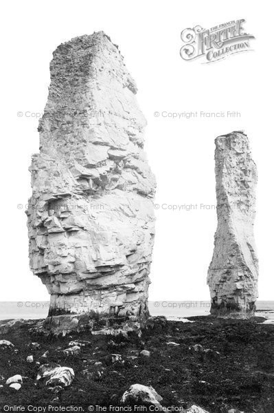 Photo of Swanage, Old Harry Rocks 1890