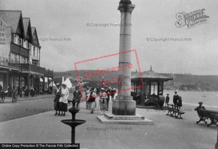 Photo of Swanage, Promenade 1918