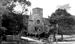 St Mary's Church c.1955, Swanage