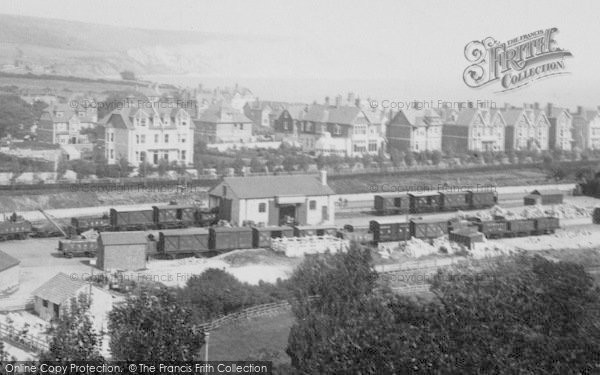 Photo of Swanage, Station Yard 1897