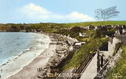 The Bay And Highcliffe Steps c.1960, Swanage