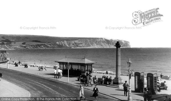 Photo of Swanage, The Bay c.1950
