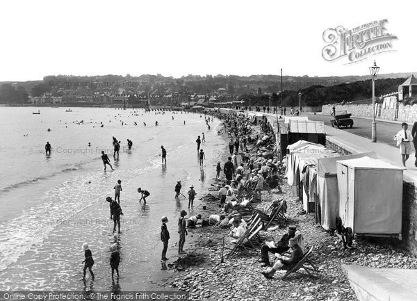 Photo of Swanage, The Beach 1925