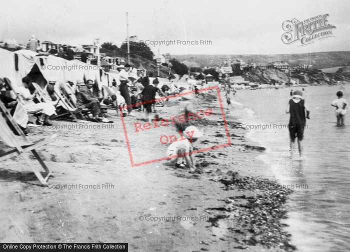 Photo of Swanage, The Beach c.1925