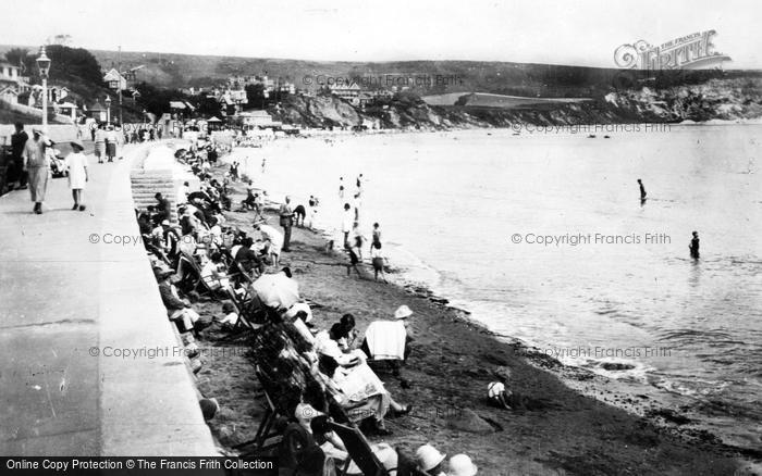 Photo of Swanage, The Beach c.1925