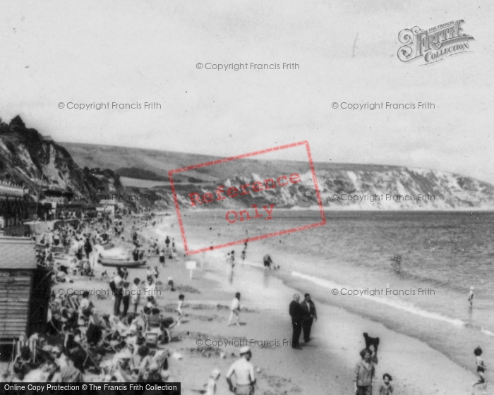 Photo of Swanage, The Beach c.1960