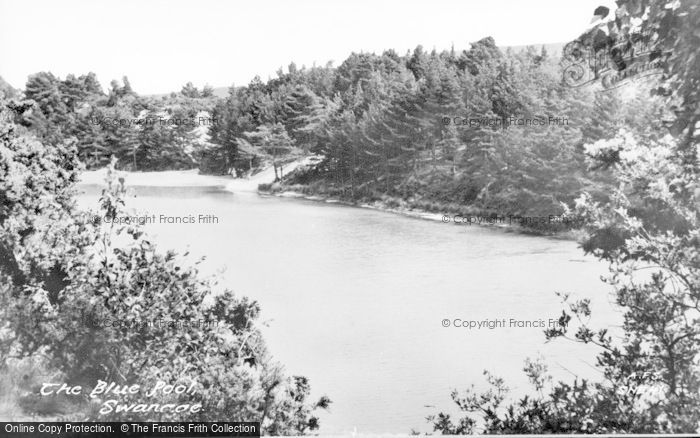 Photo of Swanage, The Blue Pool c.1950