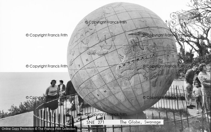 Photo of Swanage, The Globe c.1960