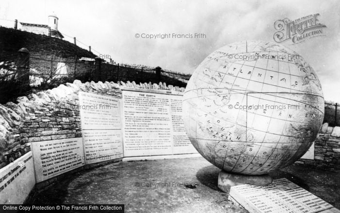 Photo of Swanage, The Great Globe c.1925