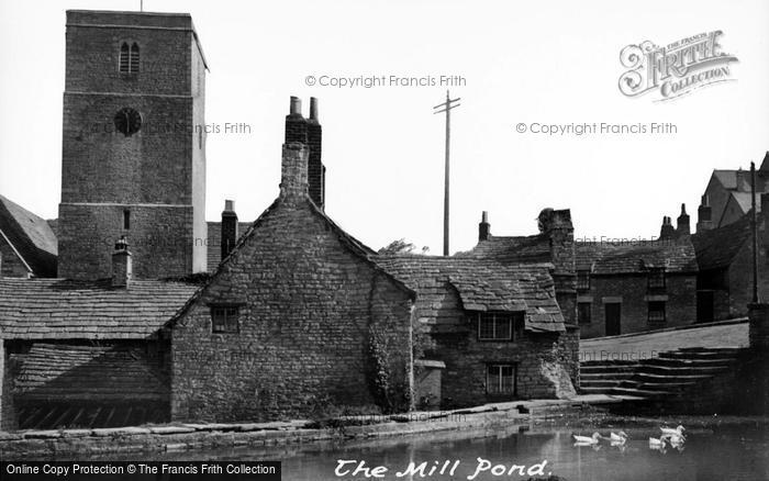Photo of Swanage, The Mill Pond c.1955