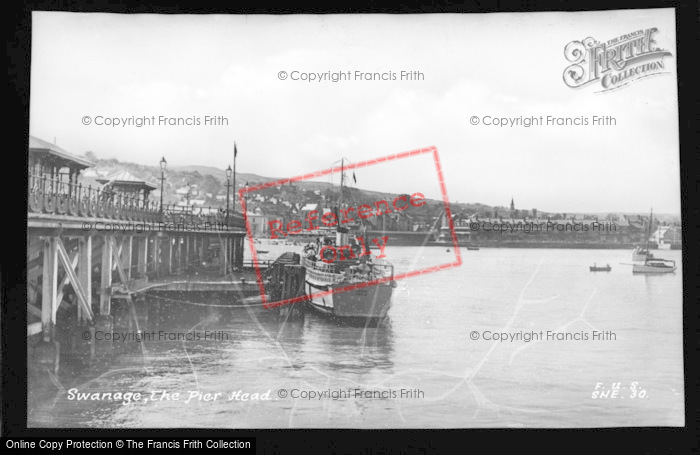 Photo of Swanage, The Pier Head c.1950