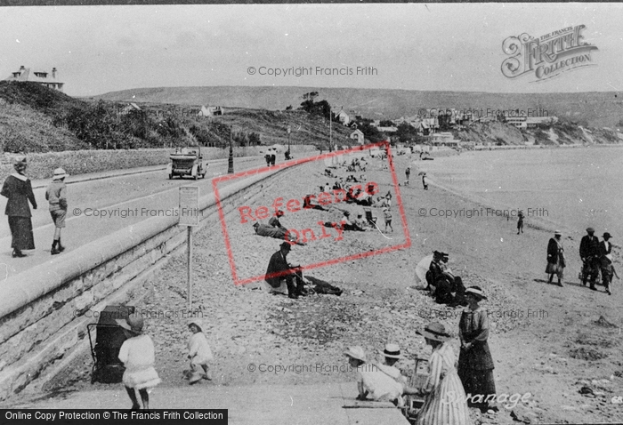 Photo of Swanage, The Promenade 1918