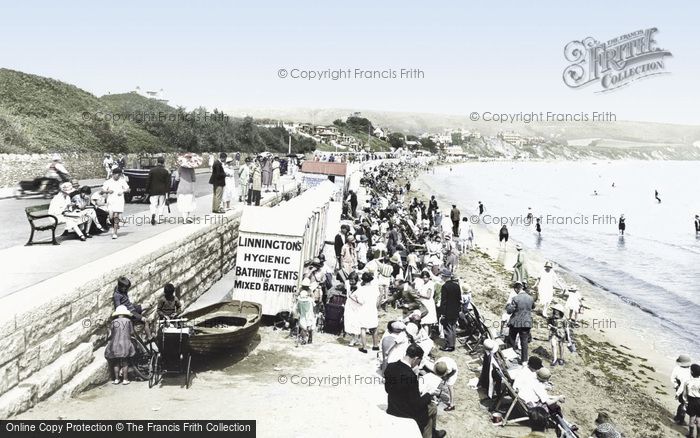 Photo of Swanage, The Promenade 1925