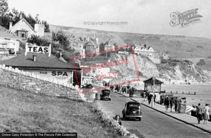 Photo of Swanage, The Promenade c.1950