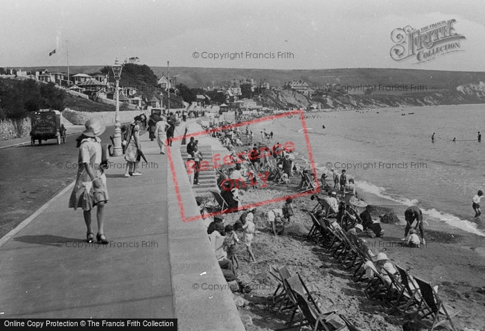 Photo of Swanage, The Sands 1925