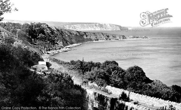 Photo of Swanage, The Two Bays c.1950