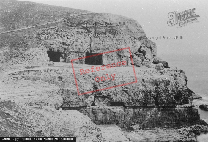 Photo of Swanage, Tilly Whim Caves 1890