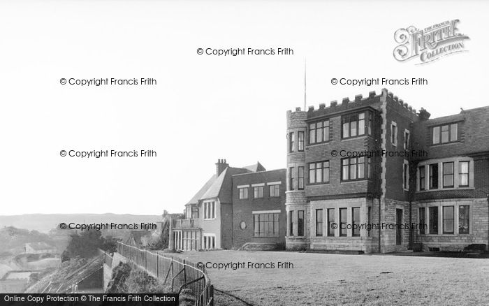 Photo of Swanage, Upper Terrace And Steps To Beach c.1960