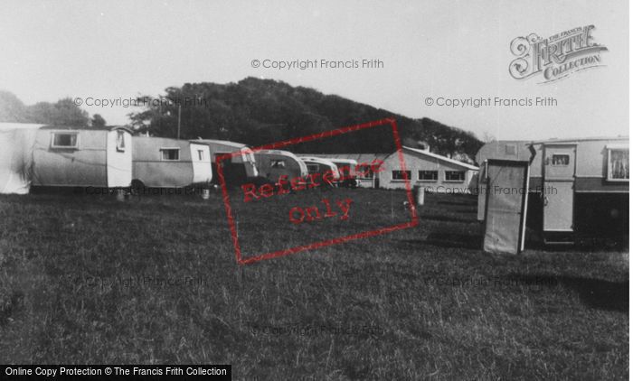 Photo of Swanbridge, Caravan Site c.1955