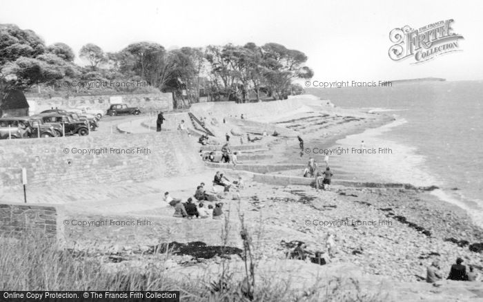 Photo of Swanbridge, The Beach c.1955