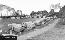The Spinney Caravan Park c.1960, Swanbridge