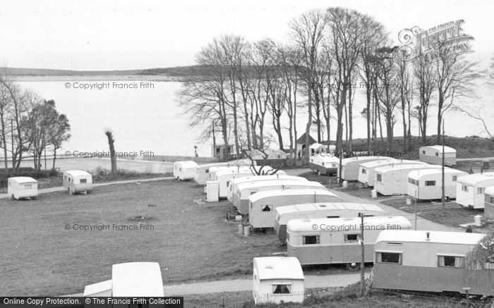 Photo of Swanbridge, The Spinney Trailer Park c.1955