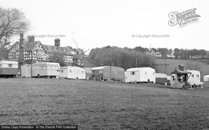 Photo of Swanbridge, The Spinney Trailer Park c.1955