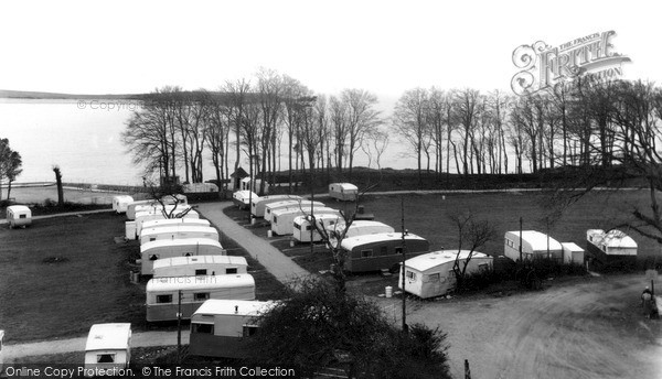 Photo of Swanbridge, The Spinney Trailer Park c.1955