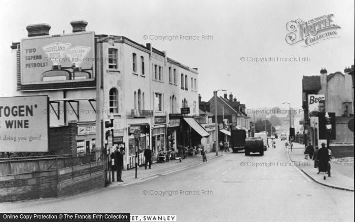 Photo of Swanley, High Street c.1955