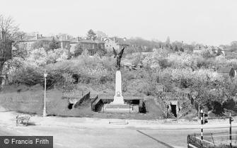 Swanley, the War Memorial c1950