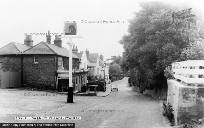 Photo of Swanley Village, c.1955