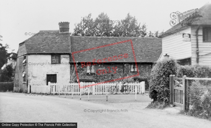 Photo of Swanley Village, Old Cottages c.1955