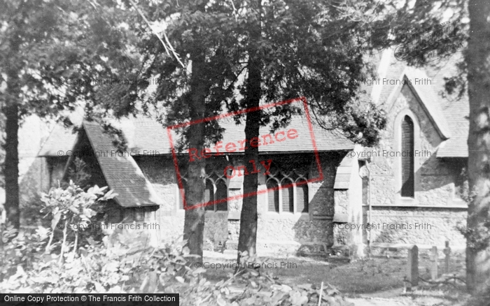 Photo of Swanley Village, St Paul's Church c.1950